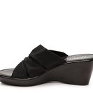 Incaltaminte Femei Italian Shoemakers Nicolet Wedge Sandal Black