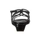 Incaltaminte Femei Stuart Weitzman Turningdown Black Crystal Snake