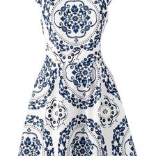 Rochie cu aspect Scuba 