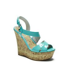 Incaltaminte Femei GUESS Helix Wedge Sandals medium blue