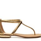 Incaltaminte Femei Isola Adelina Flat Sandal Gold