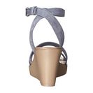 Incaltaminte Femei Crocs Leigh Wedge StormMushroom