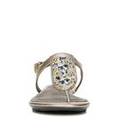 Incaltaminte Femei LifeStride Envy Flat Sandal Gold Metallic