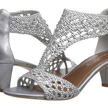 Incaltaminte Femei Donald J Pliner Verona Silver Woven Metallic