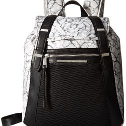 French Connection Indy Backpack Marble Print