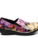 Incaltaminte Femei Spring Step Ferrara Watercolor Floral Work Clog Purple