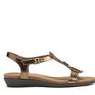 Incaltaminte Femei Aerosoles Atomic Wedge Sandal Bronze