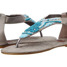 Incaltaminte Femei MUK LUKS Audrey Beaded Sandal Dark Grey