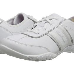 Incaltaminte Femei SKECHERS Breathe-Easy - Little Gem WhiteSilver