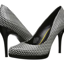 Nine West Kristal Black/White Leather