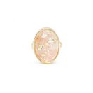 Bijuterii Femei Forever21 Iridescent Gem Cocktail Ring Goldpink