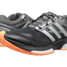 Incaltaminte Femei Adidas Running Response Boost Techfit Dark GreySilver MetallicFlash Orange