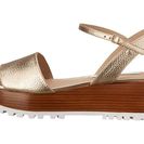 Incaltaminte Femei Diane Von Furstenberg Jessie Gold Metallic Tumbled
