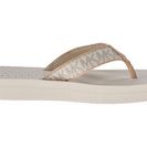 Incaltaminte Femei Michael Kors Gage Flip Flop Vanilla