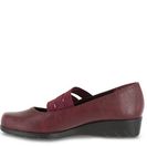 Incaltaminte Femei Easy Street Birdie Slip-On Burgundy Faux Leather