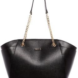 Furla Julia Medium Leather Tote ONYX