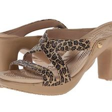 Incaltaminte Femei Crocs Cyprus Leopard GoldBlack