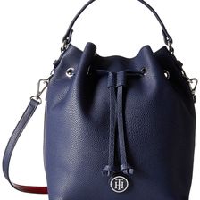 Tommy Hilfiger Mara - Drawstring Bucket Navy/Red