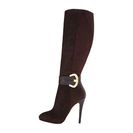 Incaltaminte Femei GUESS Saffron Brown Suede