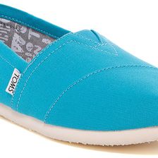 TOMS Solid Classic Slip-On Shoe BRIGHT BLUE