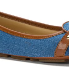 Michael Kors Fulton Moccasin Light Denim/Leather