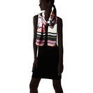 Accesorii Femei Ted Baker Dion Zebra Tribal Long Scarf Fuchsia