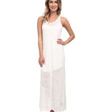 KAS New York Coco Leopard Burnout Maxi White