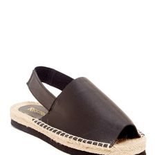 Incaltaminte Femei Restricted Aim High Jute Bottom Sandal Black