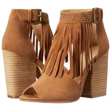 Chinese Laundry Boho Fringe Bootie Camel