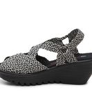 Incaltaminte Femei Bernie Mev Lexa Polka Dot Wedge Sandal BlackWhite