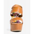 Incaltaminte Femei CheapChic Saphire-s Twist Of Fate Wedge Cognac