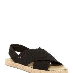 Incaltaminte Femei Steven by Steve Madden Smashed Flatform Sandal BLACK