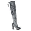 Incaltaminte Femei Penny Loves Kenny Riley Over The Knee Boot Grey