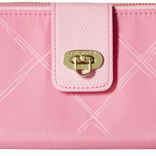 Vera Bradley Preppy Poly Wallet Blossom Pink