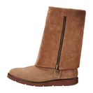 Incaltaminte Femei Johnston Murphy Bree Cuffed Boot Stone Waxy Suede