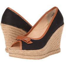 Incaltaminte Femei Fitzwell Paige Black Solid Fabric