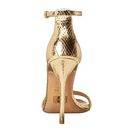 Incaltaminte Femei Michael Kors Jacqueline Gold Specchio Genuine Snake