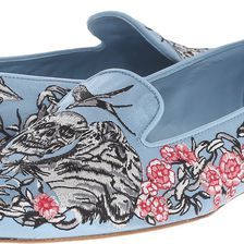 Alexander McQueen Scarpa Tessuto S.Cuoio Turquoise