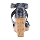 Incaltaminte Femei Cole Haan Jillian Wedge Blazer BlueOptic White Stripe Snake Print