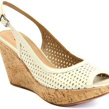 Vaneli Emine White Patent