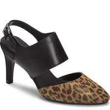 Incaltaminte Femei Aerosoles Exit Lane Pump Leopard Faux Suede