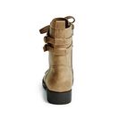 Incaltaminte Femei GUESS Berklee Combat Boots light natural leather