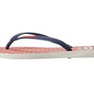 Incaltaminte Femei Havaianas Slim Retro Flip Flops WhiteBlue