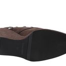 Incaltaminte Femei See by Chloe Suede Lace Up Wedge Bootie with Studs Grey