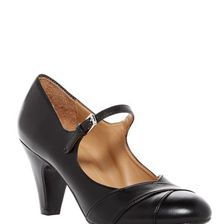Incaltaminte Femei Naturalizer Layton Mary Jane Pump - Wide Width Available BLACK SMOOTH