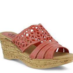 Incaltaminte Femei Spring Step Vino Wedge Sandal Coral