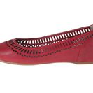 Incaltaminte Femei Rockport Total Motion 20mm Lazer Cutout Ballet Deep Berry Dist Goat