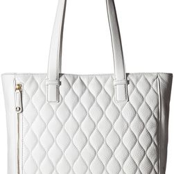 Vera Bradley Quilted Leah Tote White