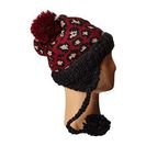 Accesorii Femei San Diego Hat Company KNH3372 Knit Beanie Trapper with Pom Poms Leopard