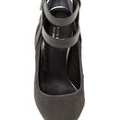 Incaltaminte Femei Kenneth Cole New York Wren Genuine Calf Hair Ankle Strap Pump CHARCOAL